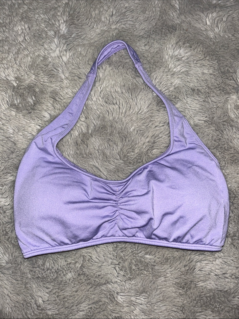 NVGTN Lavender Halter Sports Bra - Light Purple